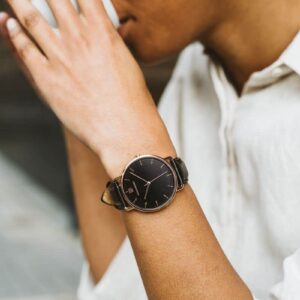 Alice Black/ Rose Gold- Black
