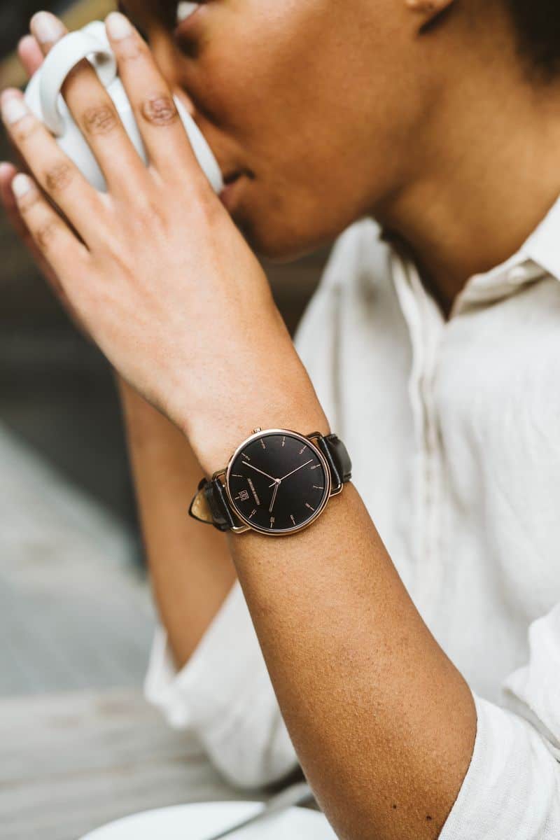 Alice Black/ Rose Gold- Black