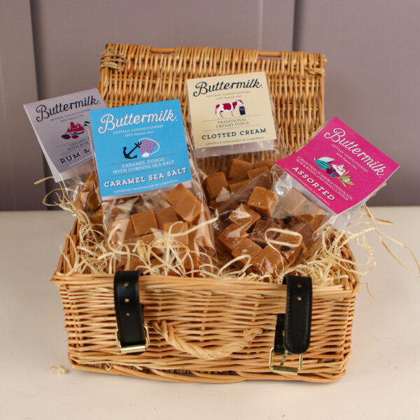 Cornish Fudge Selection Hamper - Printed Box