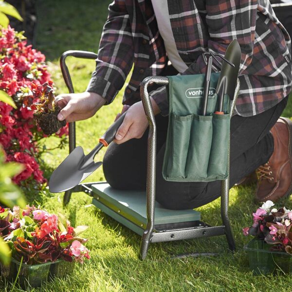 Garden Kneeler Seat and Tool Set - Image 3