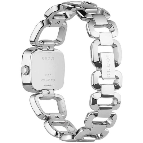 Gucci YA125502 Silver Ladies Mother of Pearl Watch - Image 2