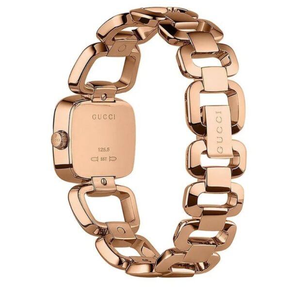 Gucci YA125512 G-Timeless Rose Gold Ladies Watch - Image 2