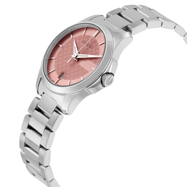 Gucci YA126524 G-Timeless Pink Dial Ladies Watch - Image 2