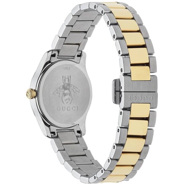 Gucci YA126596 Gold Plated Mystic Two-Tone Ladies Watch - Image 2