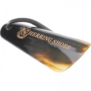 Herring Shoe Horn 4 Flat in Horn