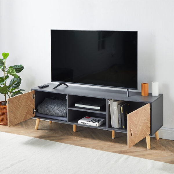 Herringbone TV Unit - Image 3