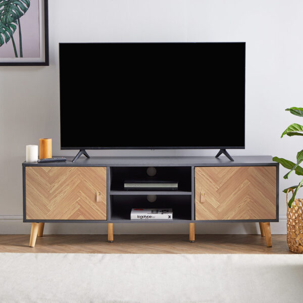 Herringbone TV Unit - Image 2