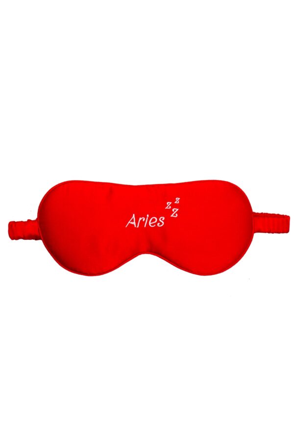 Holisticity Zodiac Silk Eye Mask - Aries