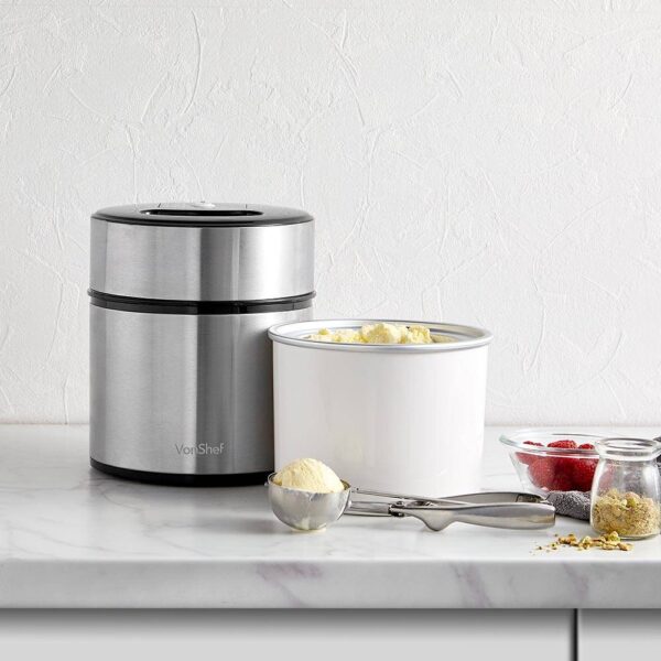 Stainless Steel Ice Cream Maker - Image 2