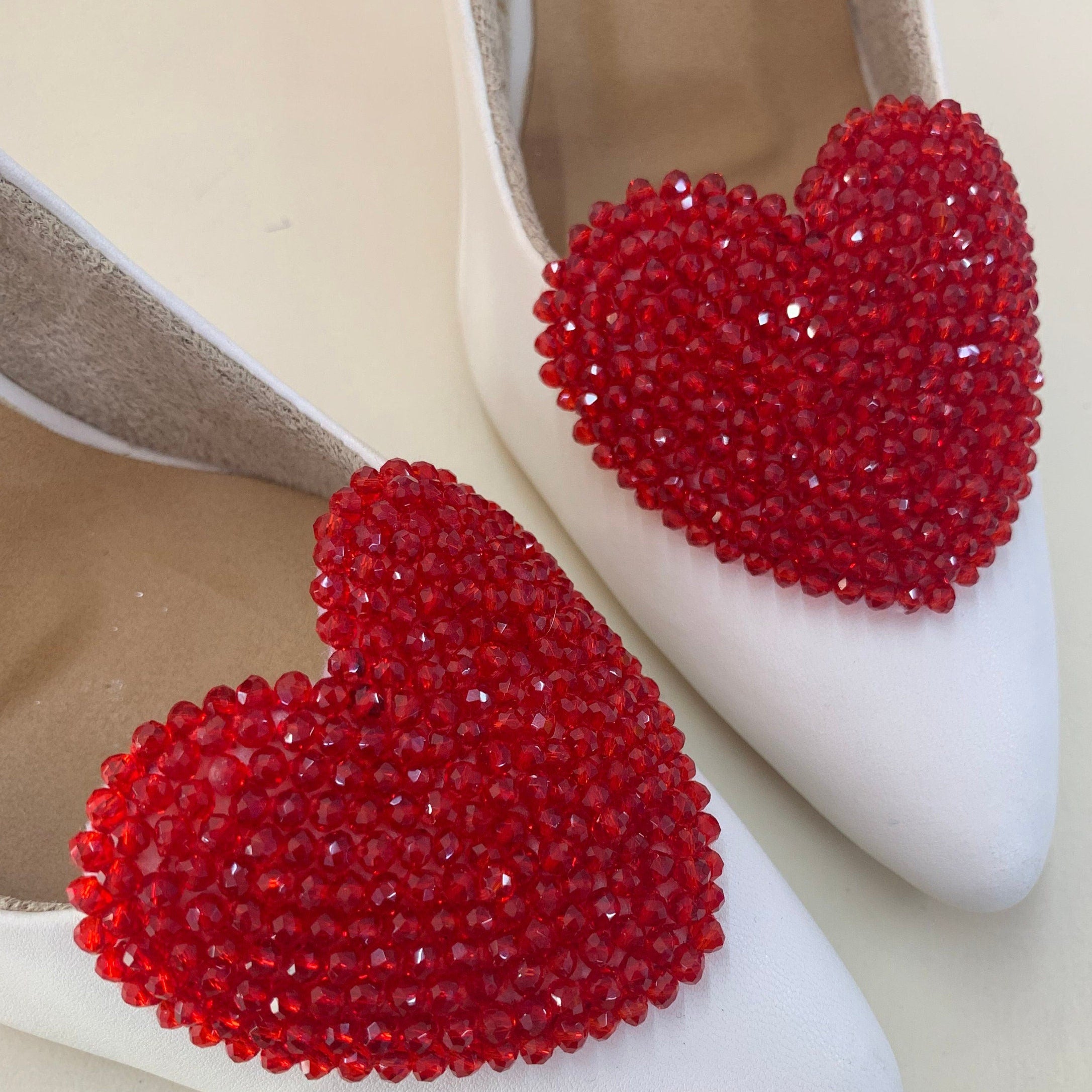 The Crushing Hearts Shoe Clips