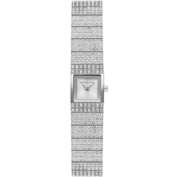 Michael Kors Darrington White Dial Stainless Steel Strap Ladies Watch MK4886