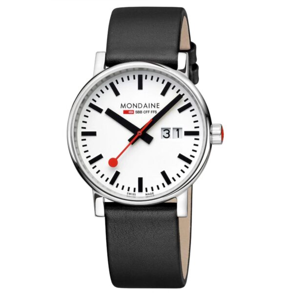 Mondaine Evo2 Big Date White Dial Men's Watch MSE.40210.LBV