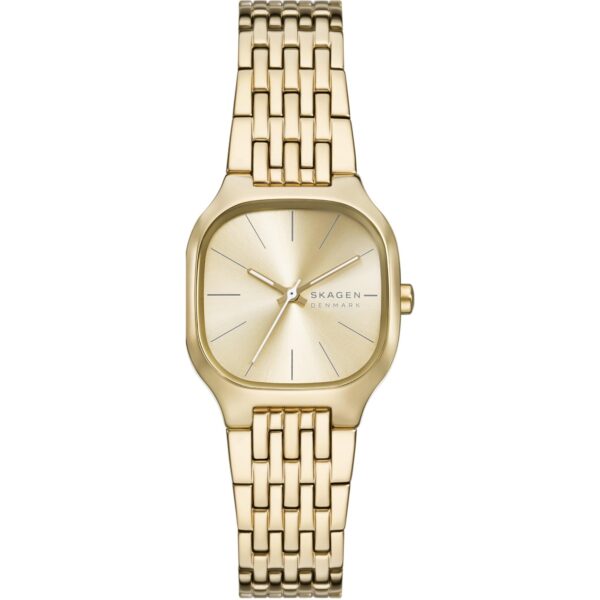 Skagen Mellem Lille Gold Dial Stainless Steel Strap Ladies Watch SKW3162