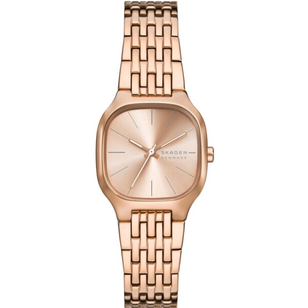 Skagen Lille Rose Gold Dial Stainless Steel Ladies Watch SKW3166