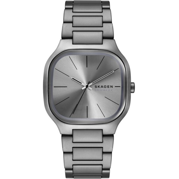 Skagen Mellem Grey Dial Stainless Steel Strap Men's Watch SKW6936