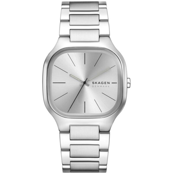 Skagen Mellem Silver Dial Stainless Steel Strap Men's Watch SKW6934