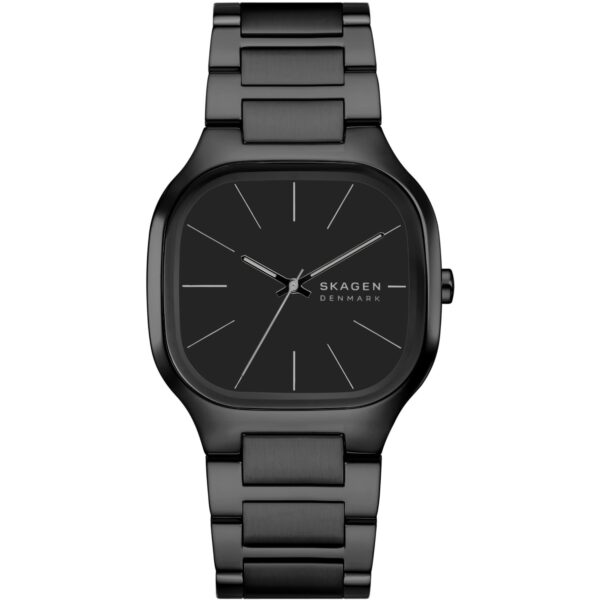 Skagen Mellem Black Dial Stainless Steel Strap Men's Watch SKW6935