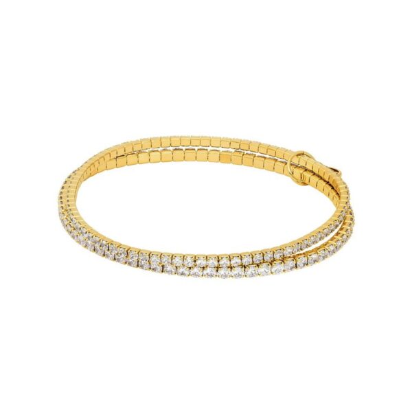 Michael Kors Brilliance Gold-Tone Ladies Bracelet MKJ8359CZ710