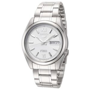 Seiko 5 Automatic Silver Dial Stainless Steel Strap Men's Watch SNKL51K1