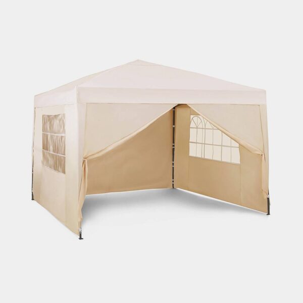 Ivory Pop-Up Gazebo Set 3 x 3m