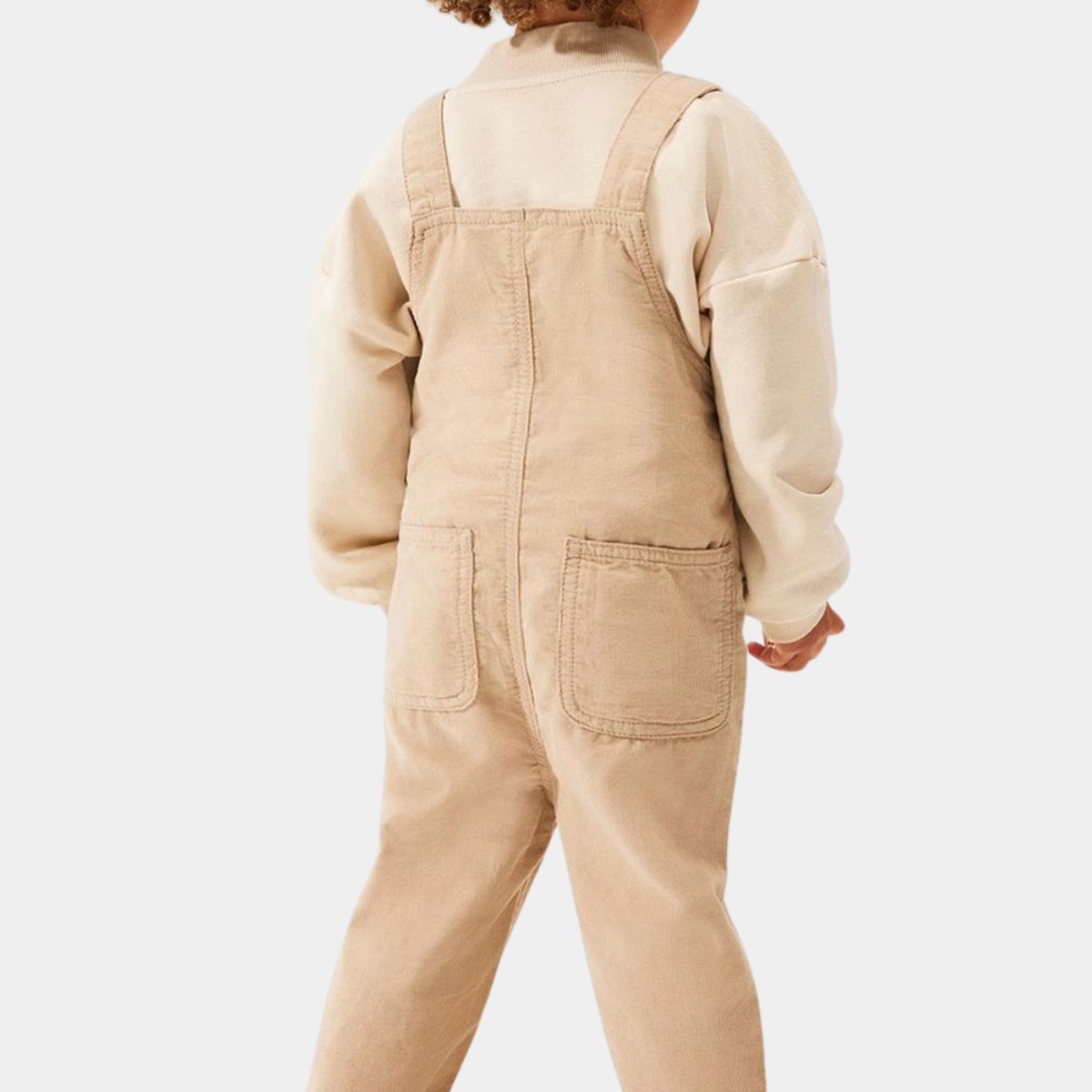 Kids Corduroy Top & Dungaree Set