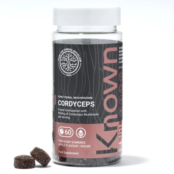 Known Nutrition Cordyceps Mushroom Vegan Gummies