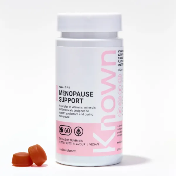 Known Nutrition Menopause Support Gummies | 60 Gummies  | Single Unit