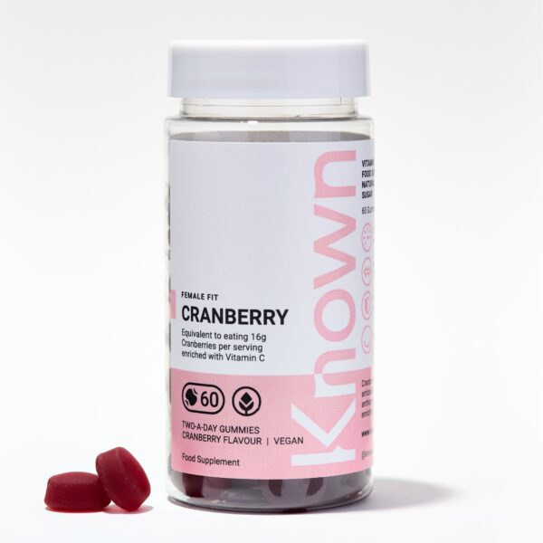 Known Nutrition Cranberry | 60 Gummies