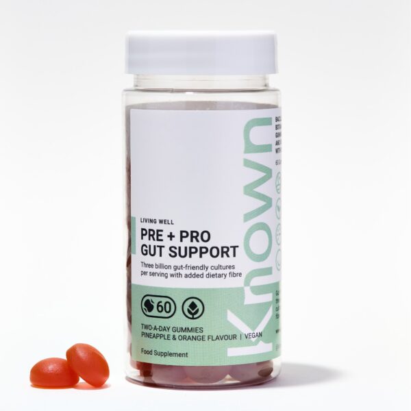 Known Nutrition Pre+Pro Gut Support | 60 Gummies