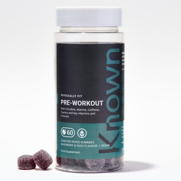 Known Nutrition Pre-Workout | 60 Gummies