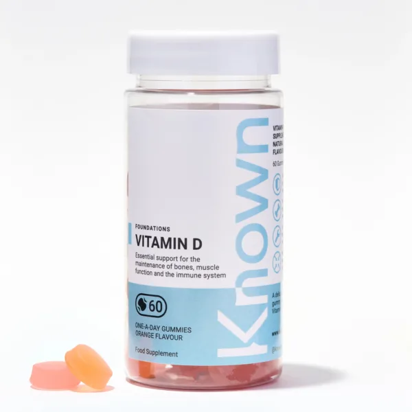 Known Nutrition Vitamin D | 60 Gummies