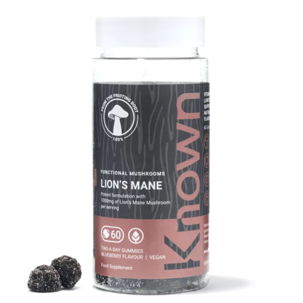 Known Nutrition Lion's Mane Plus Vegan Gummies  | Single Unit