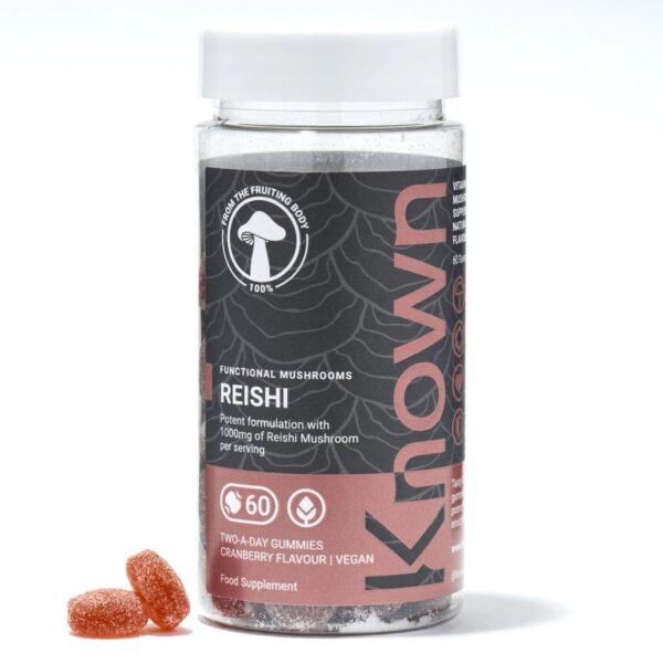 Known Nutrition Reishi Mushroom Vegan Gummies