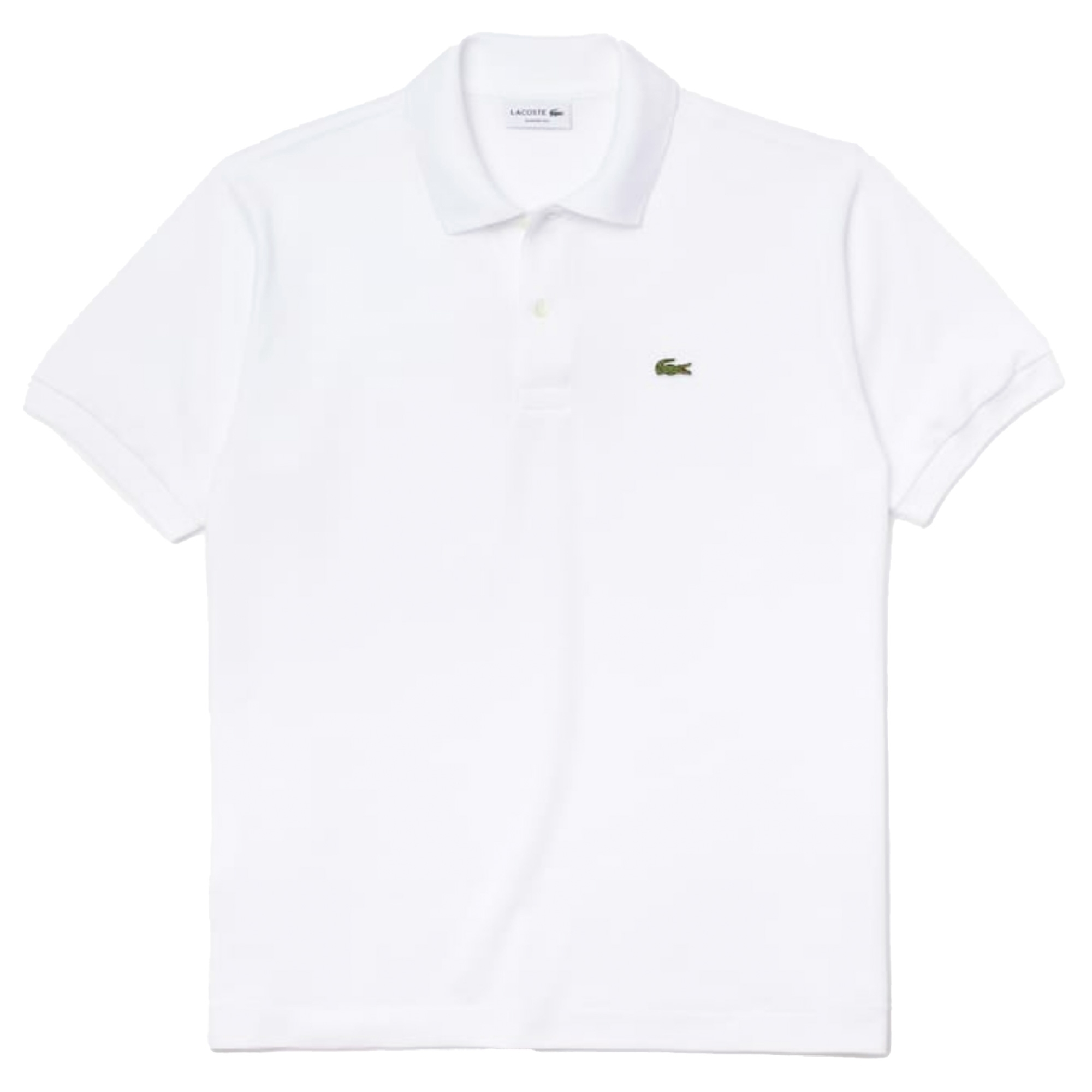 Classic Pique Polo Shirt - White