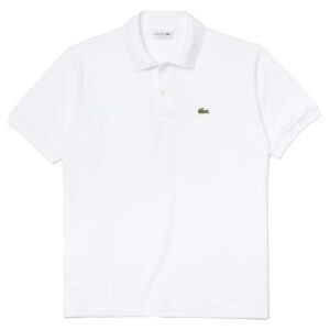 Classic Pique Polo Shirt - White