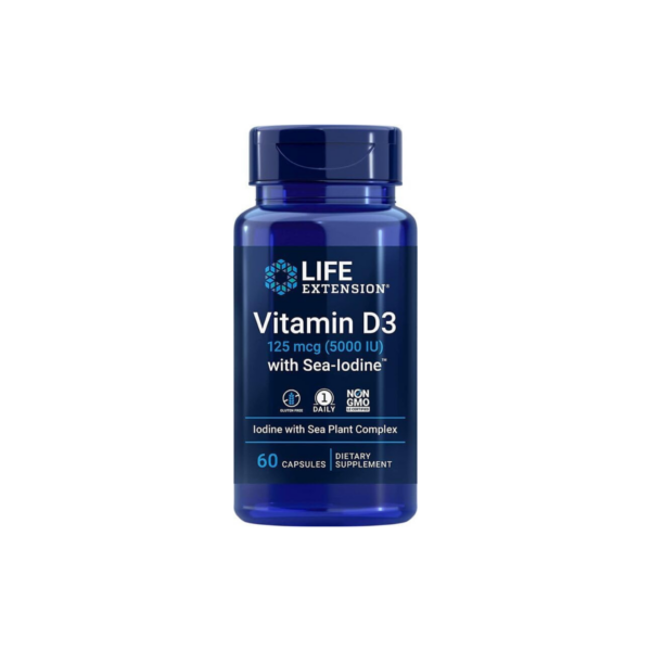 Life Extension Vegan Vitamin D3 | 60 Capsules