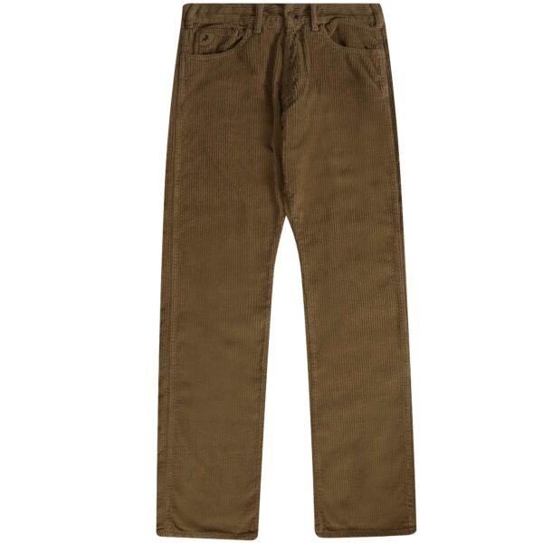 Dallas Jumbo Cord Trousers - Brown