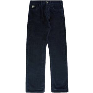 Dallas Jumbo Cord Trousers - Navy