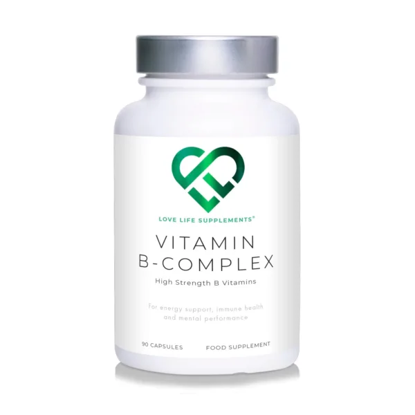 Love Life Supplements Vitamin B Complex | 90 Capsules