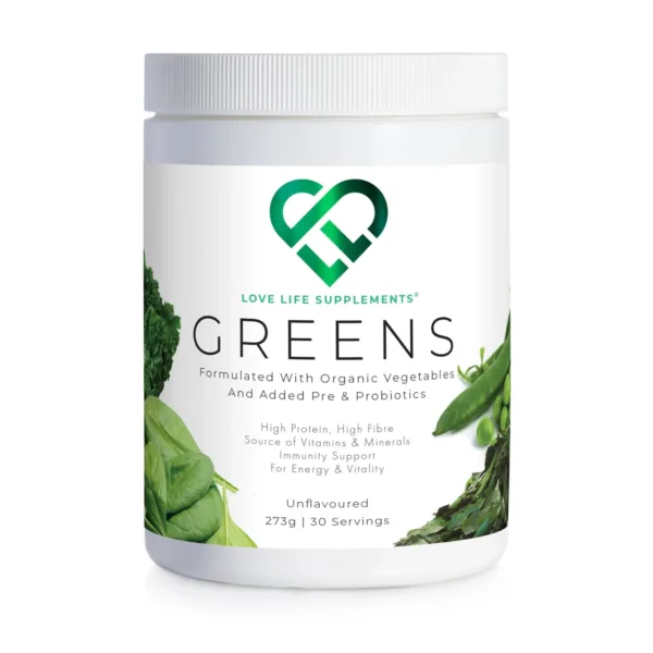 Love Life Supplements Organic Greens | 273g