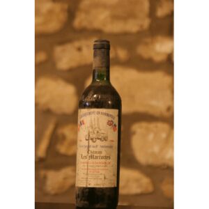 Château Les Marcottes 1986 | Red Wine | 75cl | France (1 x 75cl) - WinebuyersBy Winebuyers