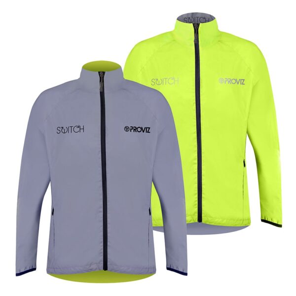 Men's Reflective Reversible Cycling Jacket