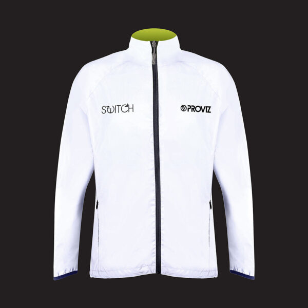 Men's Reflective Reversible Cycling Jacket - Image 2