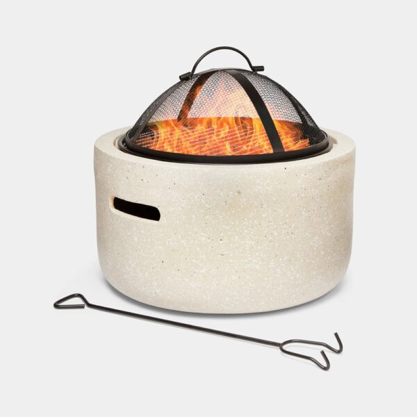 Round MgO Fire Pit