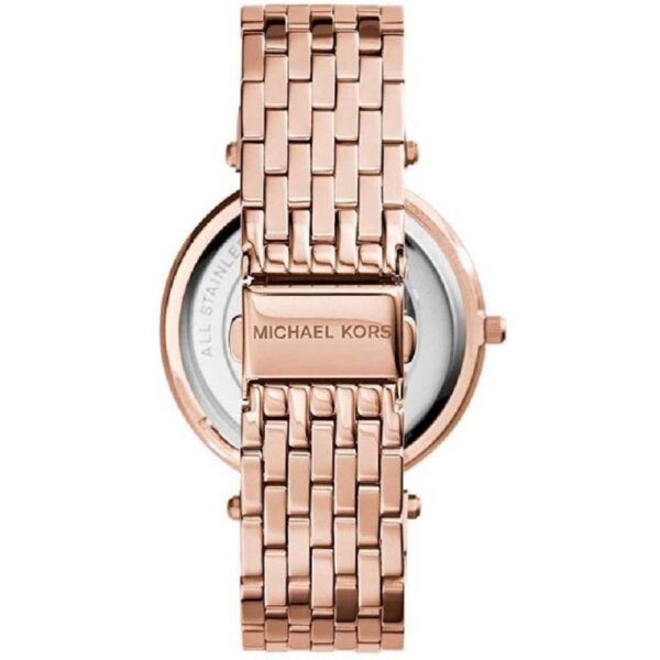 Michael Kors MK3439 Ladies Watch Darci Rose Gold Pave - Image 2