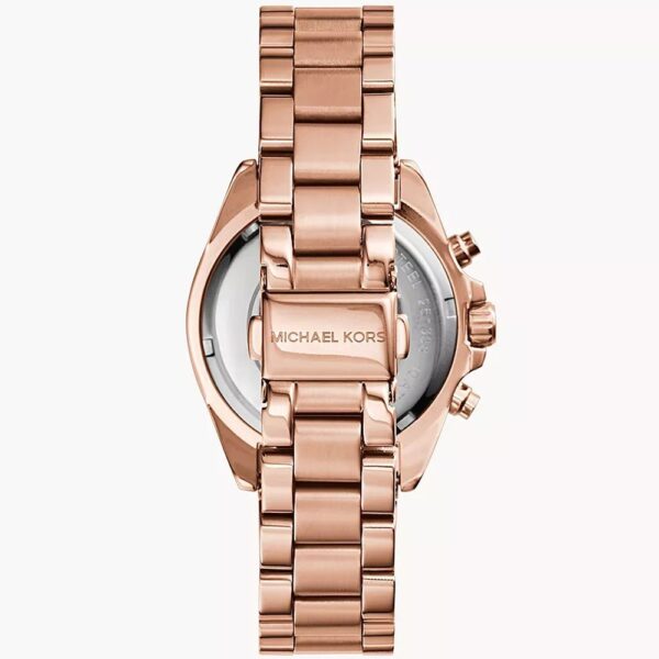 Michael Kors MK5799 Rose Gold Bradshaw Ladies Watch - Image 2