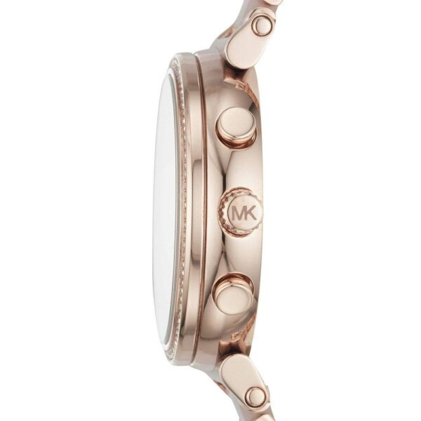 Michael Kors MK6560‎ Sofie Chronograph Rose Dial Ladies Watch - Image 2