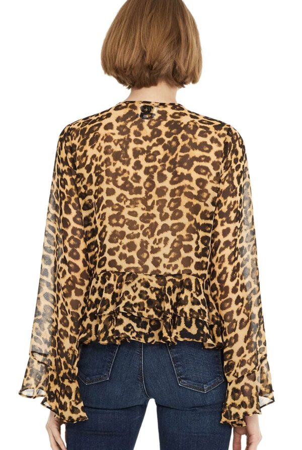 Misa Los Angeles Damaris Top Misa Cat - M Leopard - Image 2