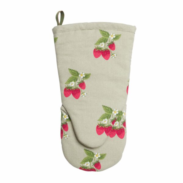 Sophie Allport Strawberries Oven Mitt