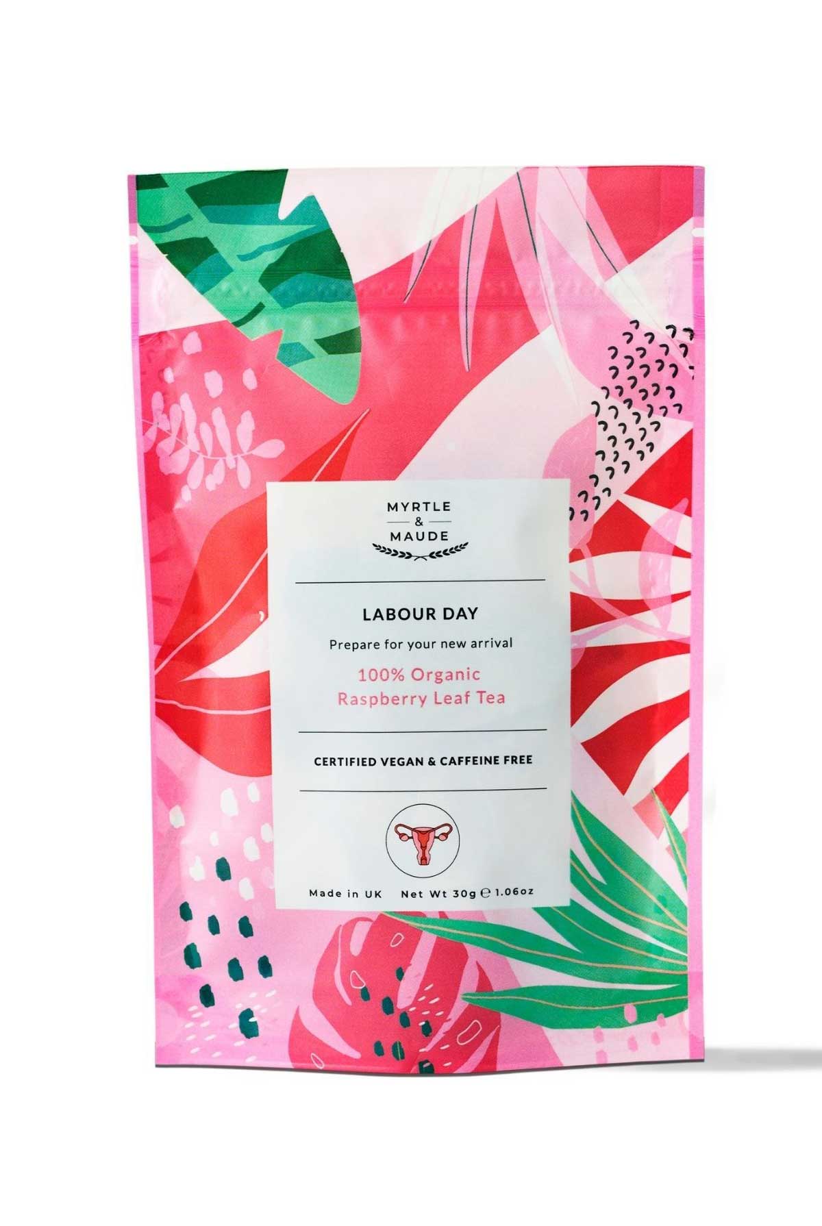 Myrtle & Maude Organic Raspberry Leaf Tea - One Size